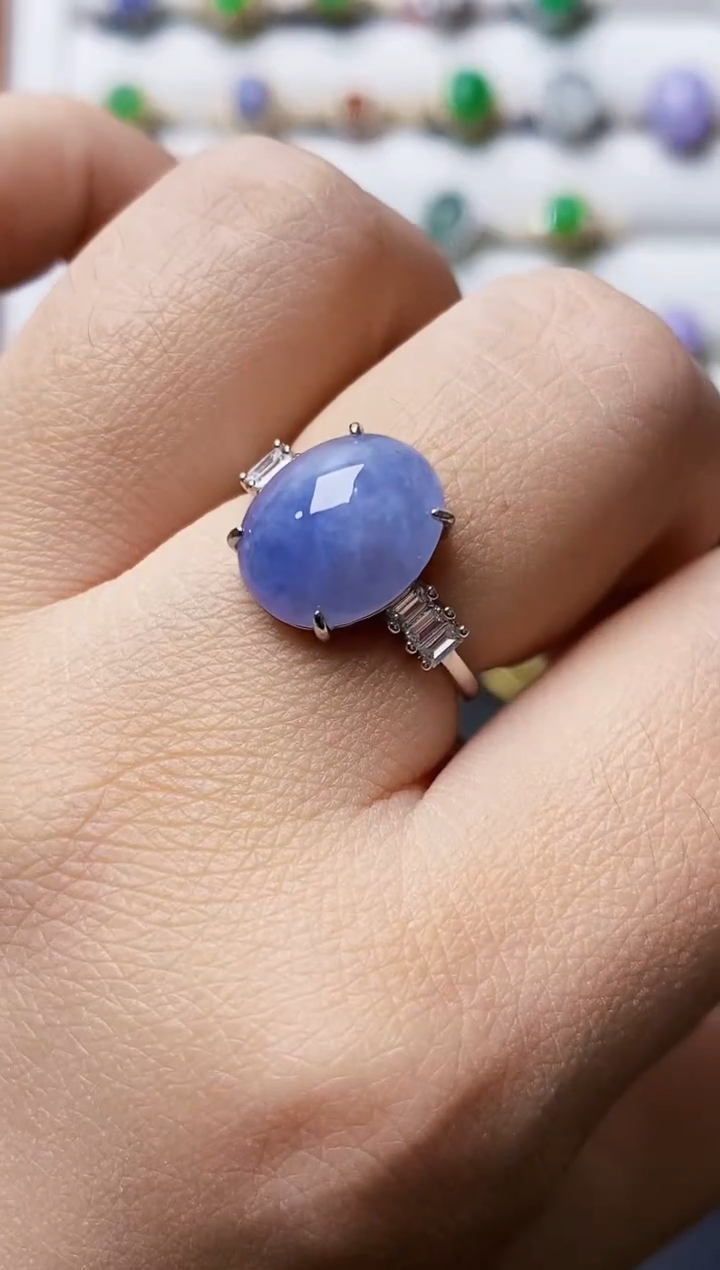 银S925镶嵌戒指翡翠2115