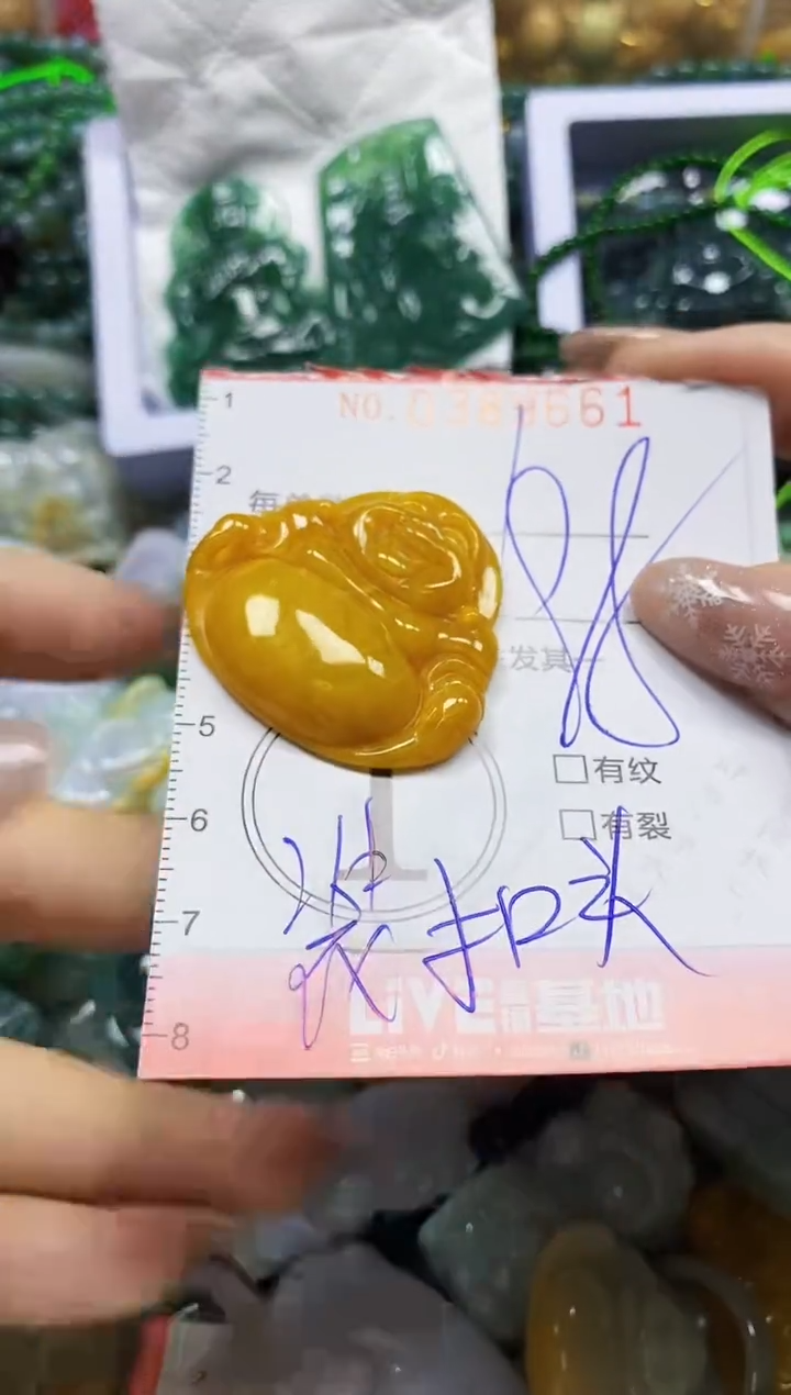 颈饰未镶嵌翡翠卖****姐闪购0389661