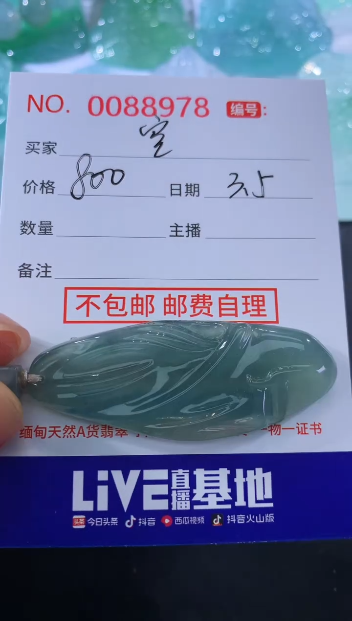 【闪购商品】翡翠颈饰未镶嵌空