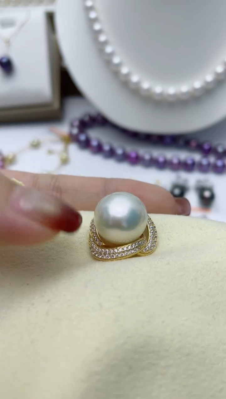 【闪购商品】海水珍珠颈饰银S925镶嵌W155