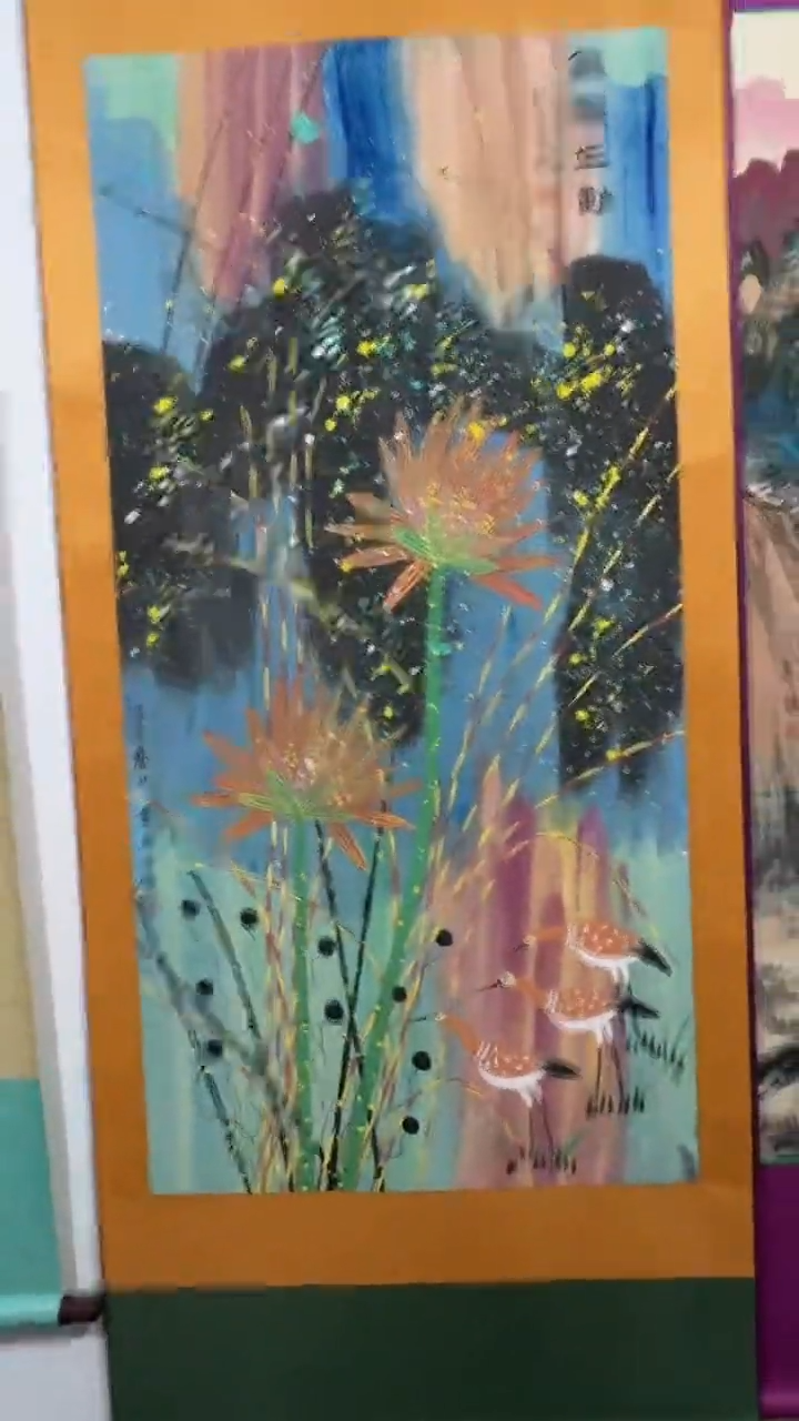 竖款玲珑阁书画福利作品