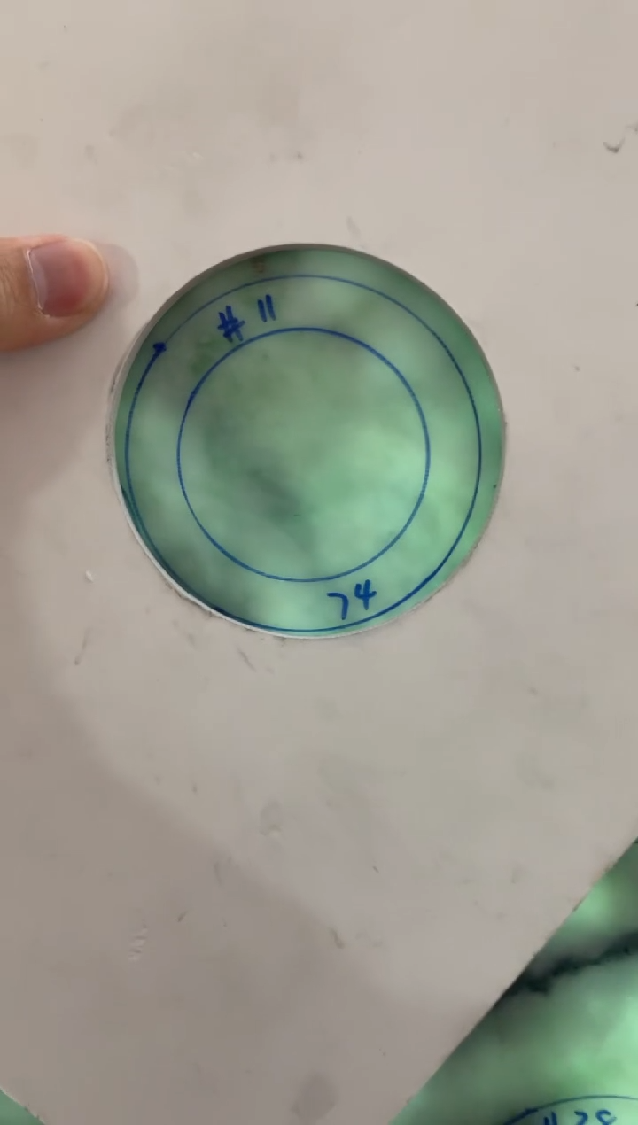 【闪购商品】定制翡翠手镯未镶嵌手镯CHC/DZS