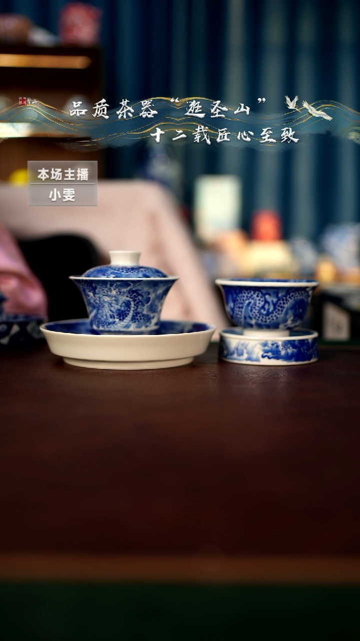 【闪购商品】青花龙吸水四件套