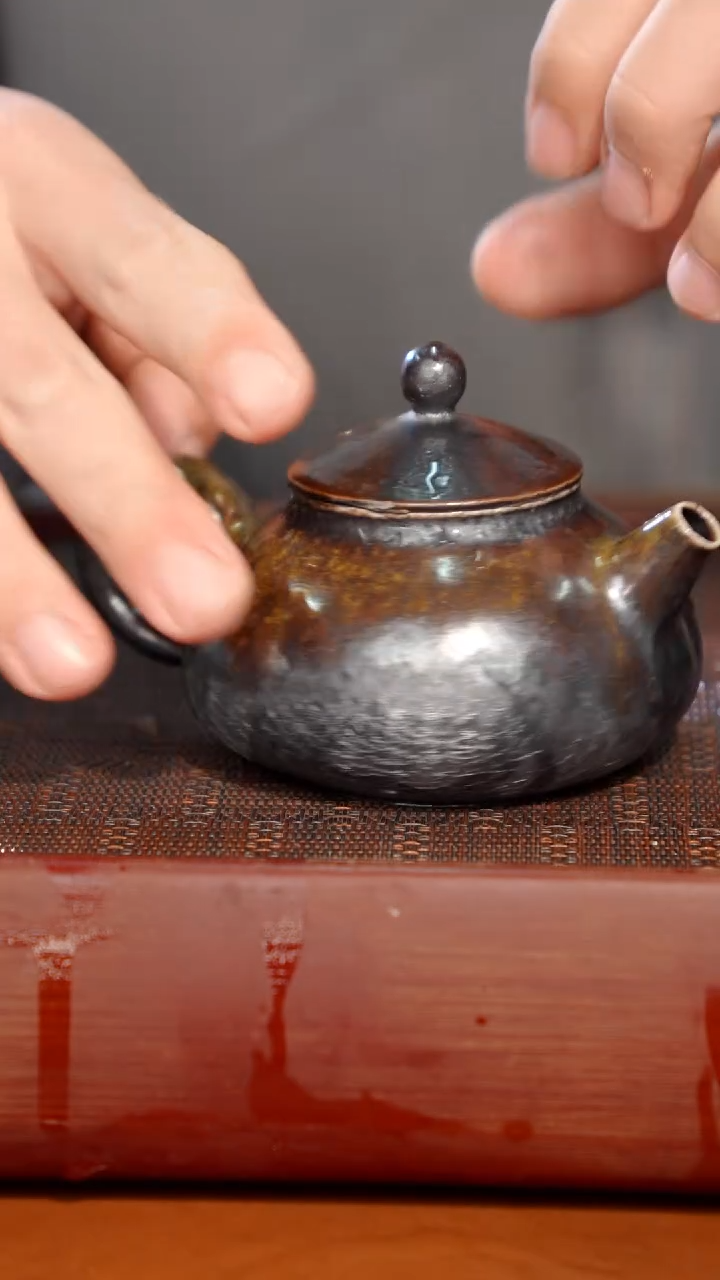 陶瓷奢瓷/瑞寅柴烧茶器（壶）1403微瑕