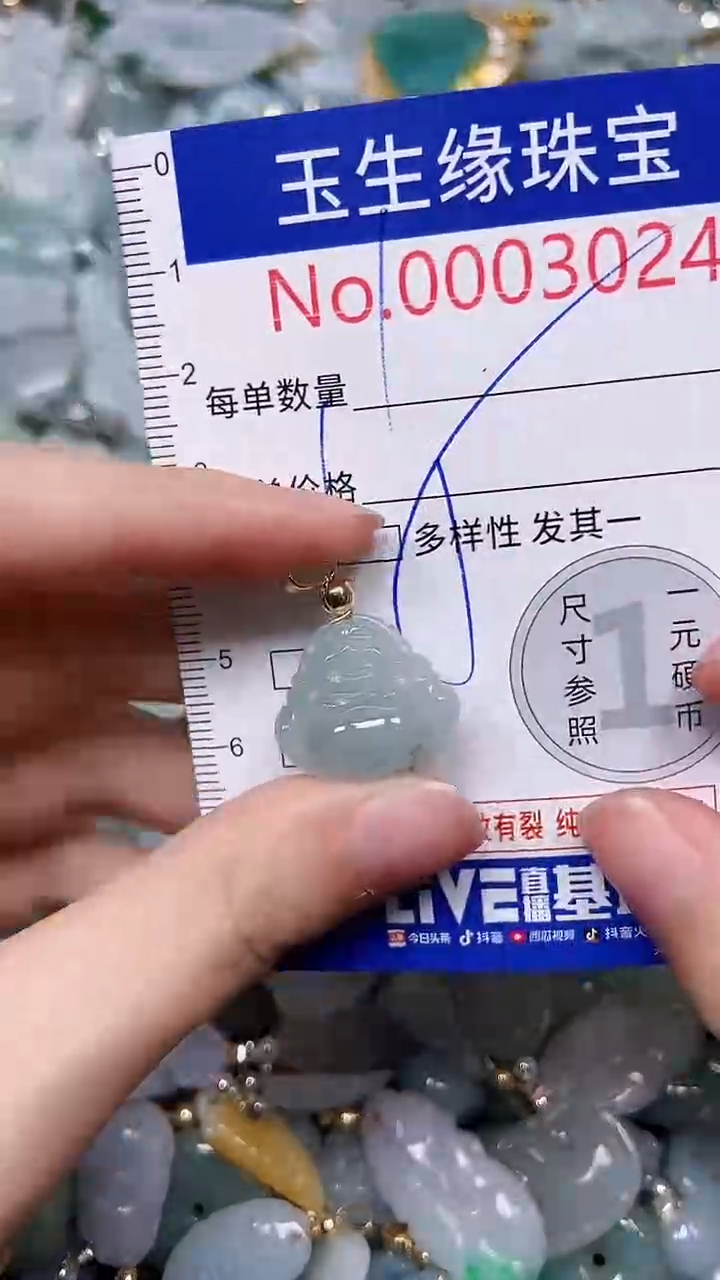 【闪购商品】翡翠颈饰未镶嵌闪购00003024