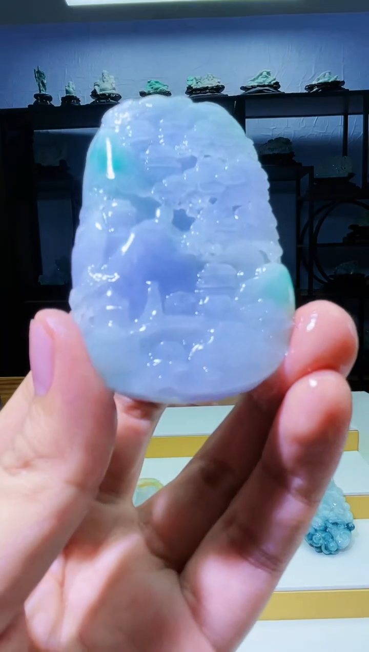 定制翡翠未镶嵌毛货03290054