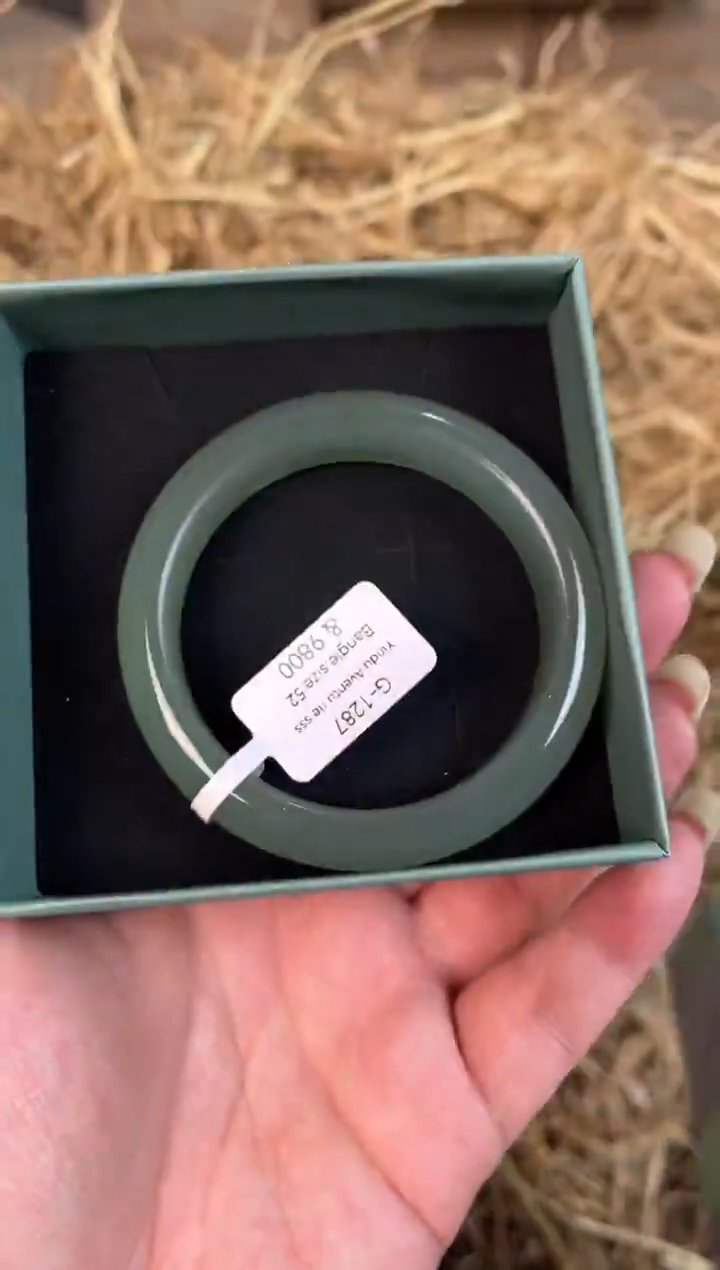 未镶嵌手镯石英质玉G-1287