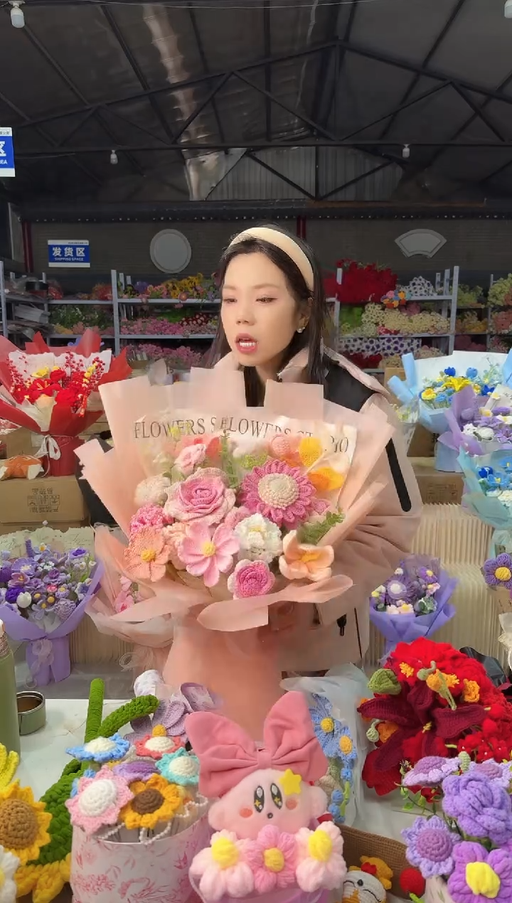 非遗手工花束，孤品清仓！！