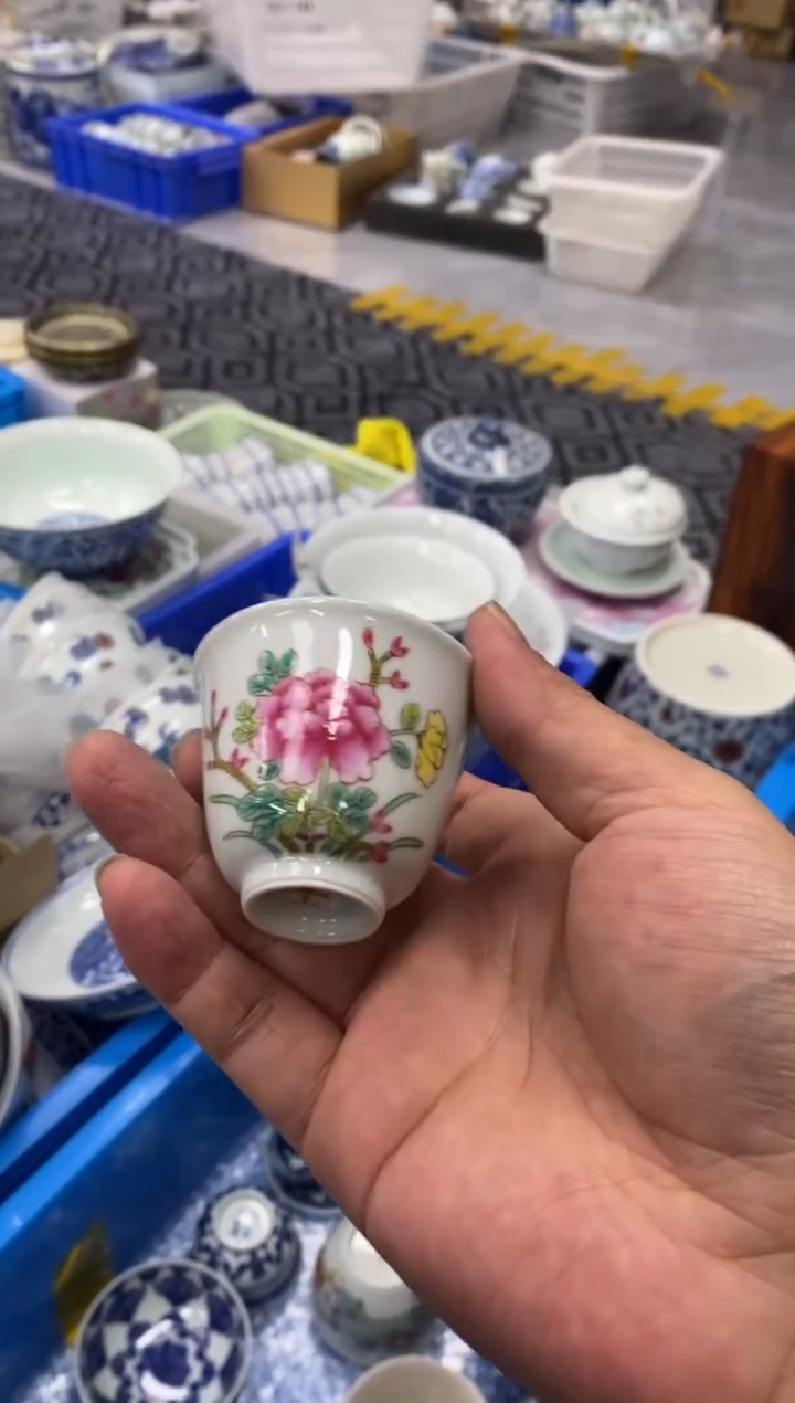 摆件陶景德陶瓷茶具容量约40