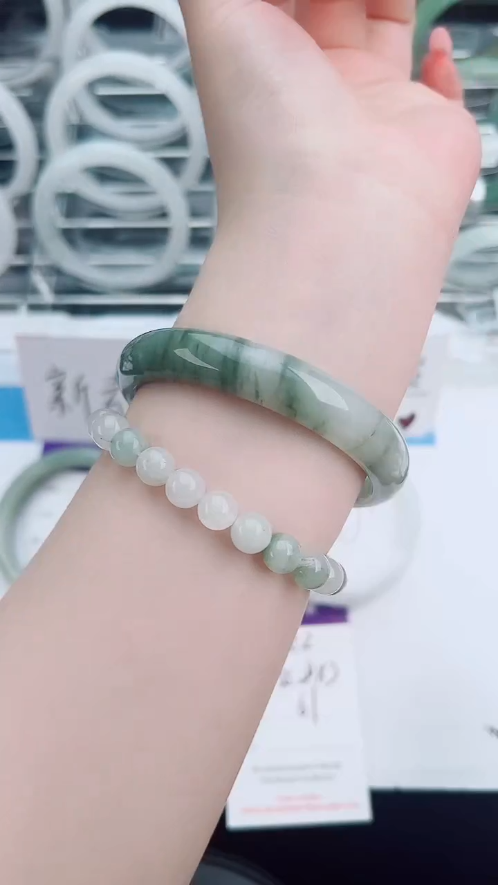 未镶嵌手镯石英质玉52-59/60