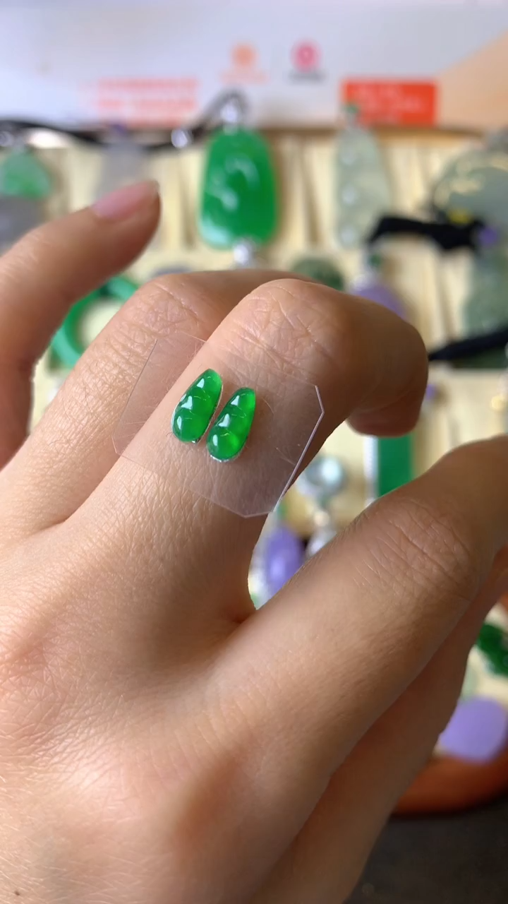 【闪购商品】定制翡翠未镶嵌1裸玉（客户意向镶嵌）