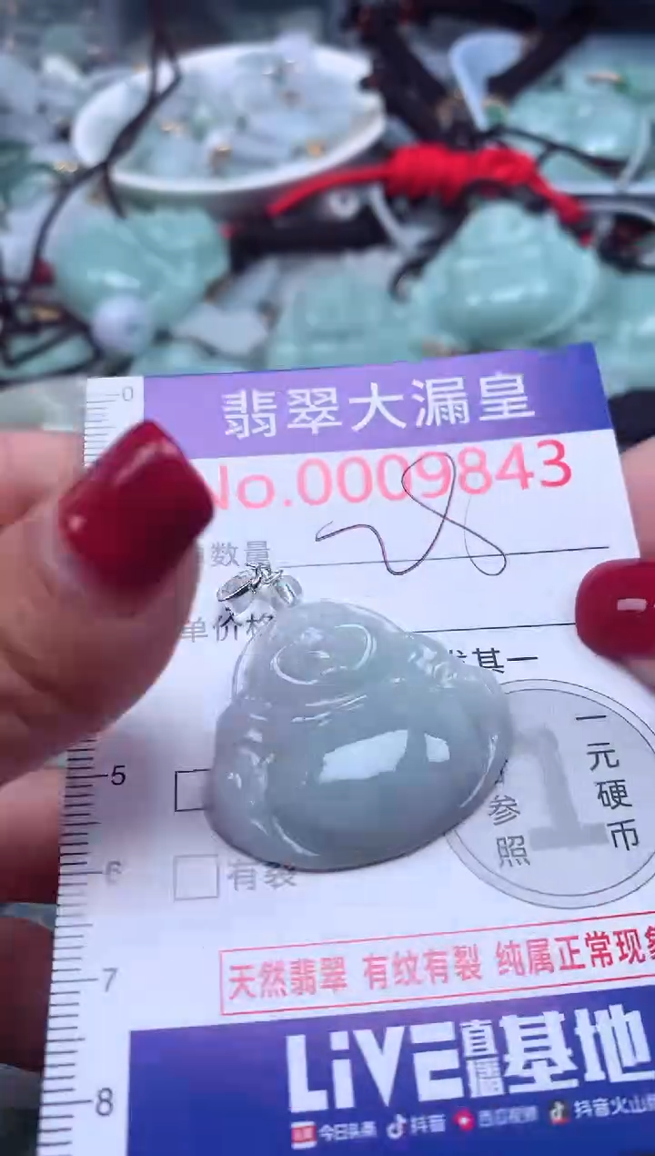 颈饰未镶嵌翡翠9843