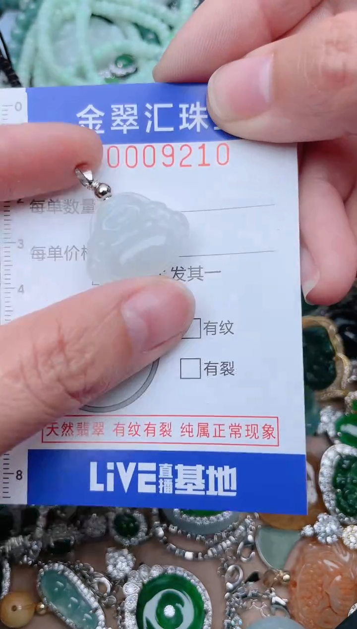 【闪购商品】翡翠颈饰未镶嵌9210.....