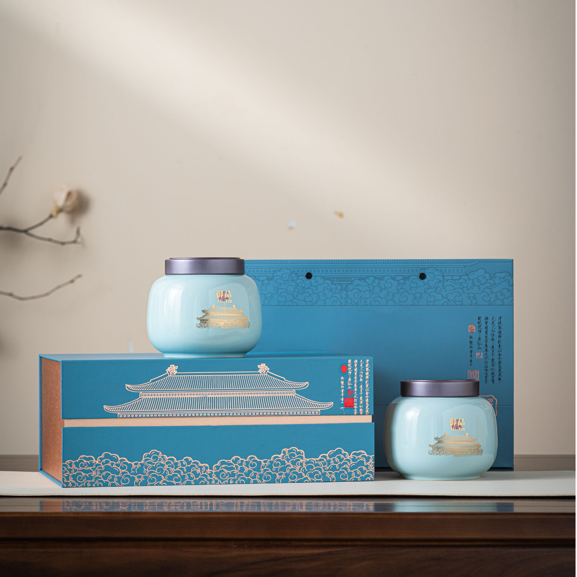 【御品】2025年新茶叶安溪 铁观音清香型250g 双陶瓷礼盒装送礼