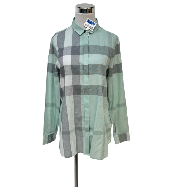 妃鱼/博柏利/棉/衬衫/95新/球八01