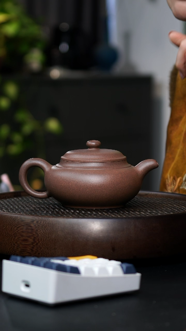 大*JCY-0471石础（顾景舟原件复刻）-天青泥-450cc