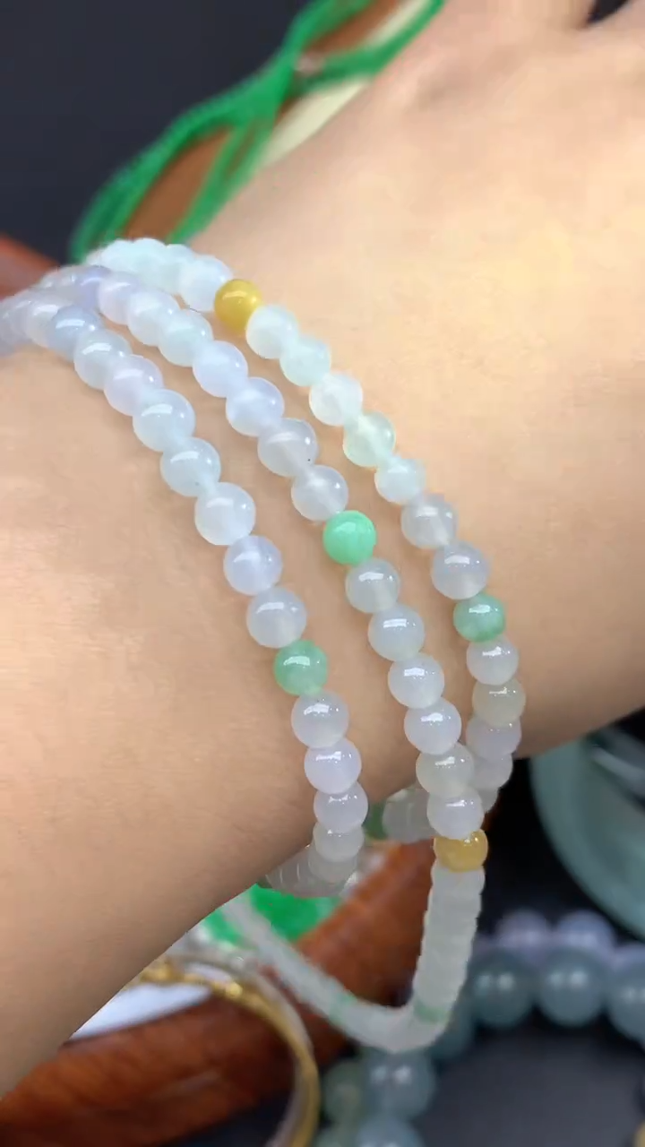 【闪购商品】翡翠手串未镶嵌7-天然翡翠