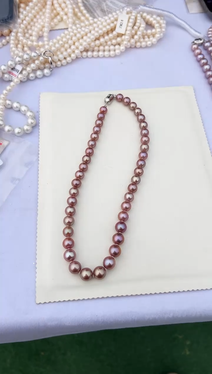 【闪购商品】淡水珍珠颈饰银S925镶嵌多样性发一条