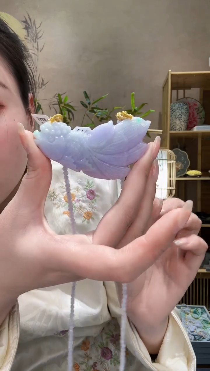 【闪购商品】翡翠耳饰未镶嵌吊坠