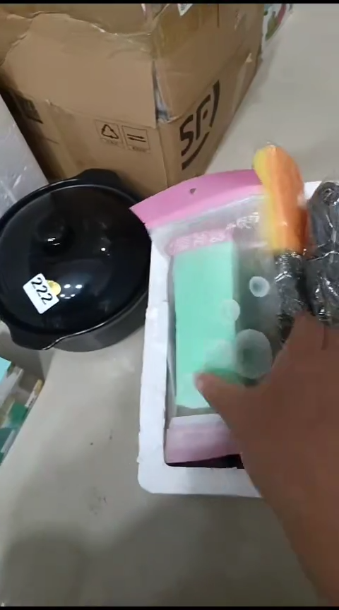 瓷厨房洗碗棉套组