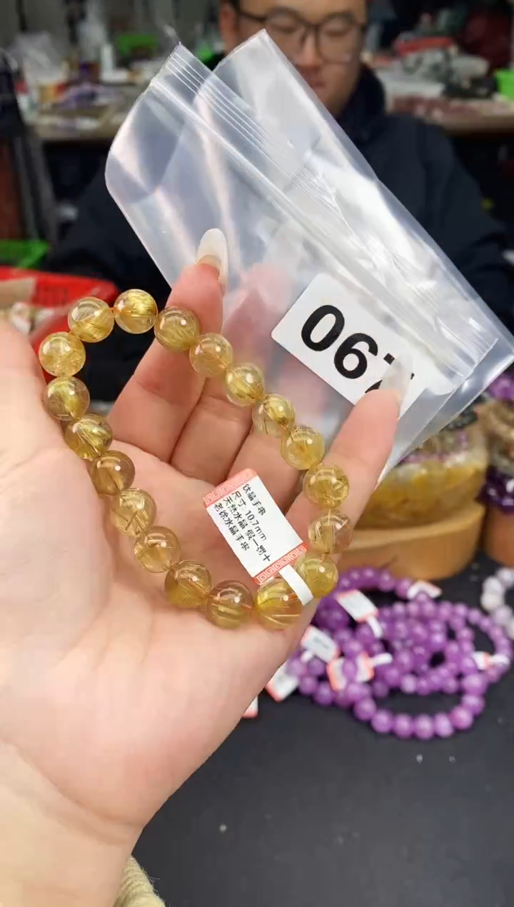 【闪购商品】水晶手串未镶嵌手串067