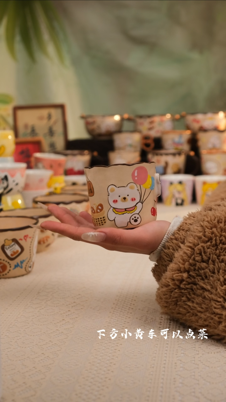 【闪购商品】景德镇手工可爱创意设计师款