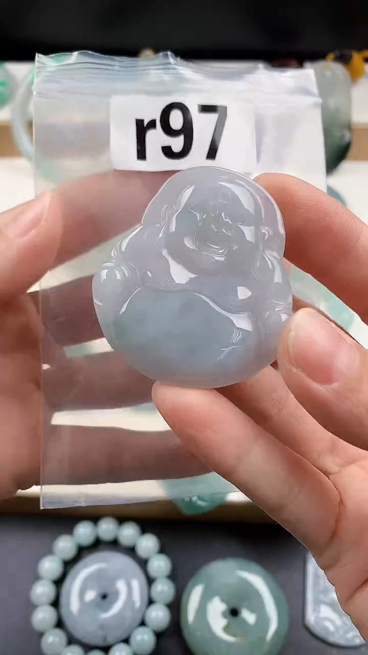 颈饰未镶嵌翡翠天然翡翠吊坠挂件