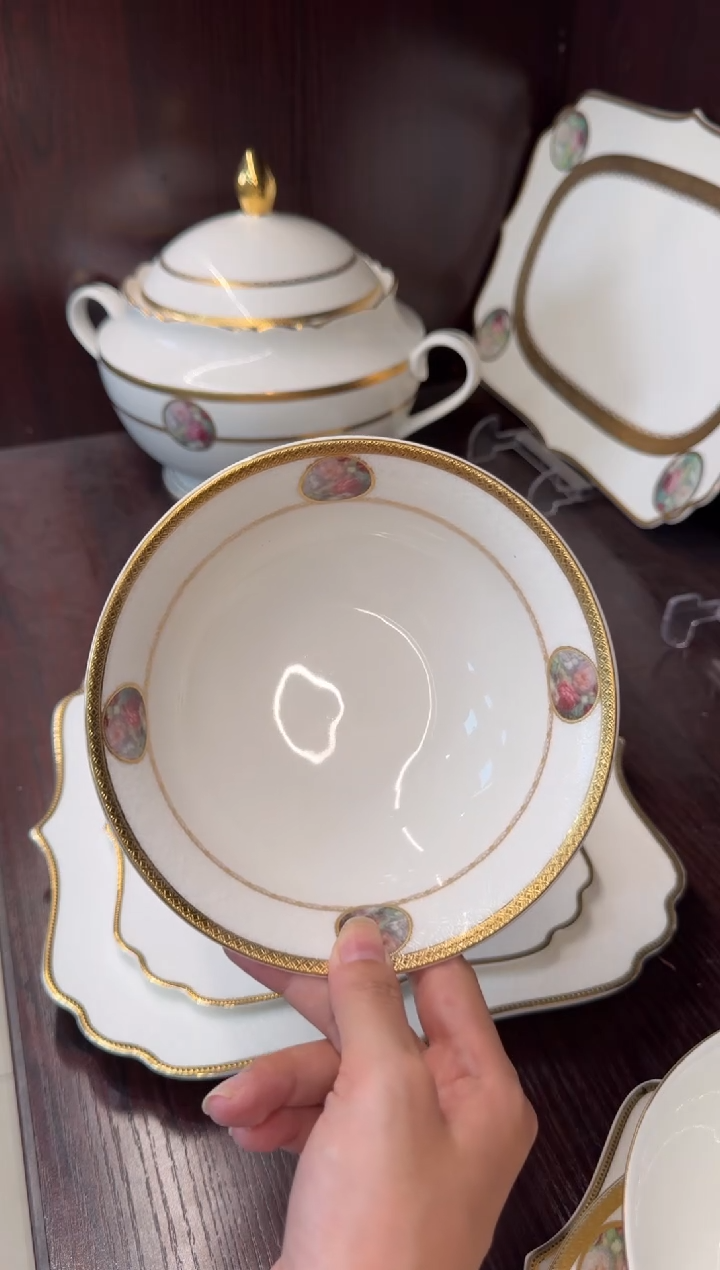 【闪购商品】瓷片6英寸水果碗两个福利