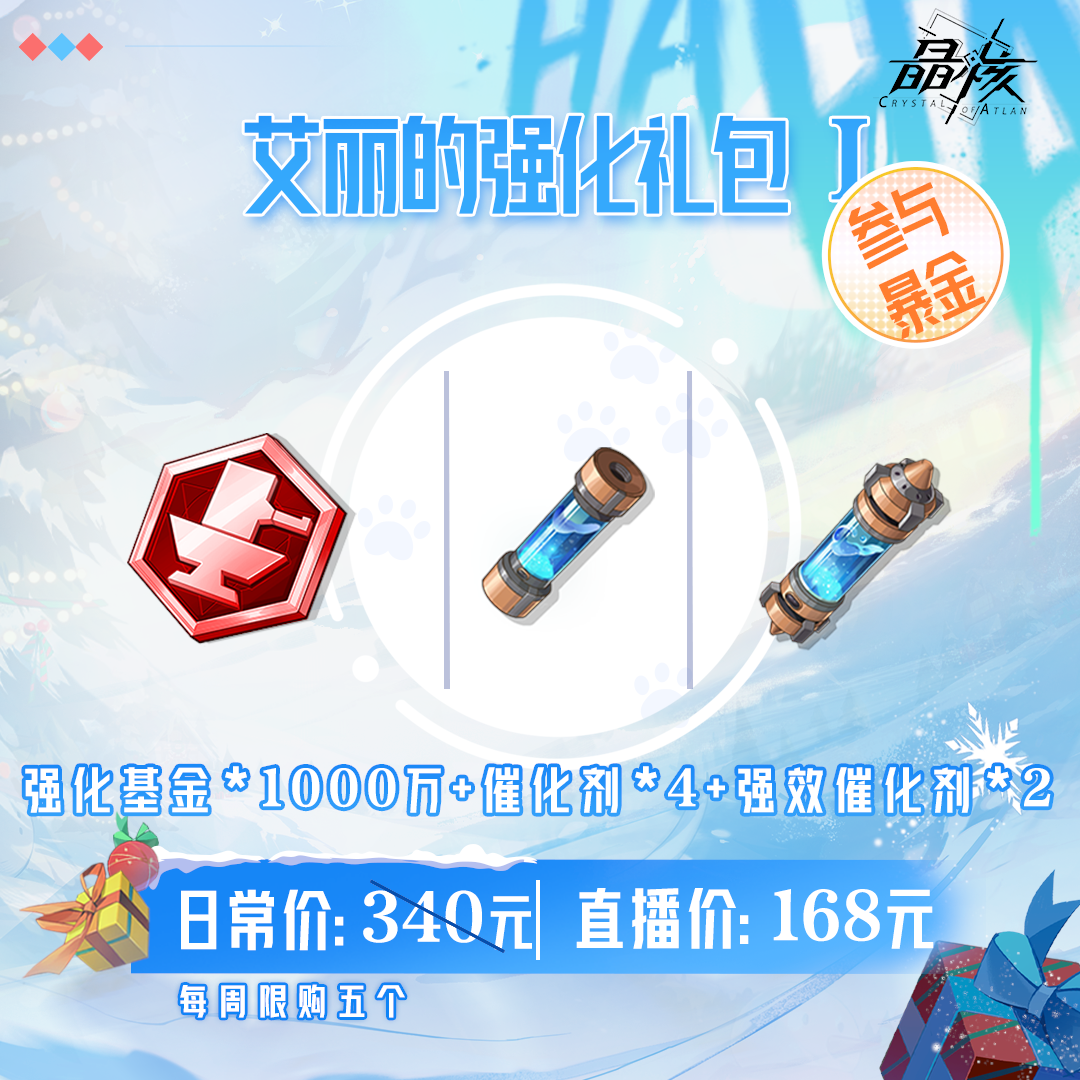 【晶核】艾丽的强化礼包I