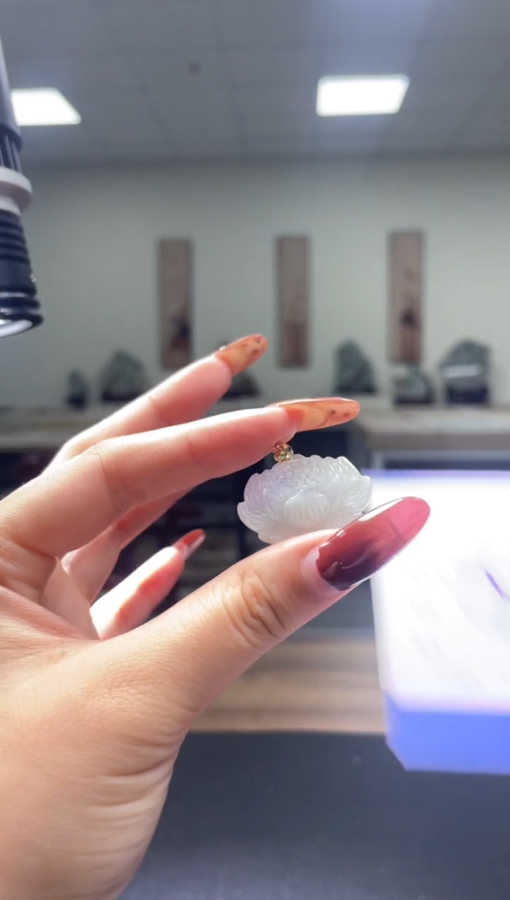 颈饰未镶嵌翡翠天然A货翡翠随机发一件13