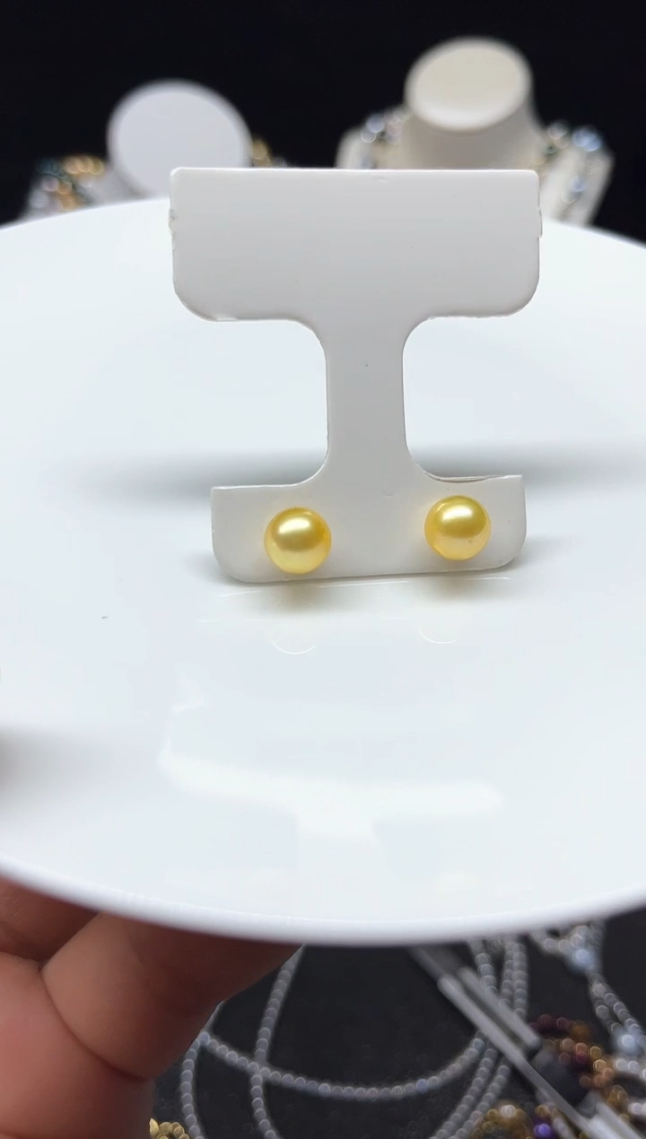 【闪购商品】淡水珍珠耳饰未镶嵌多人