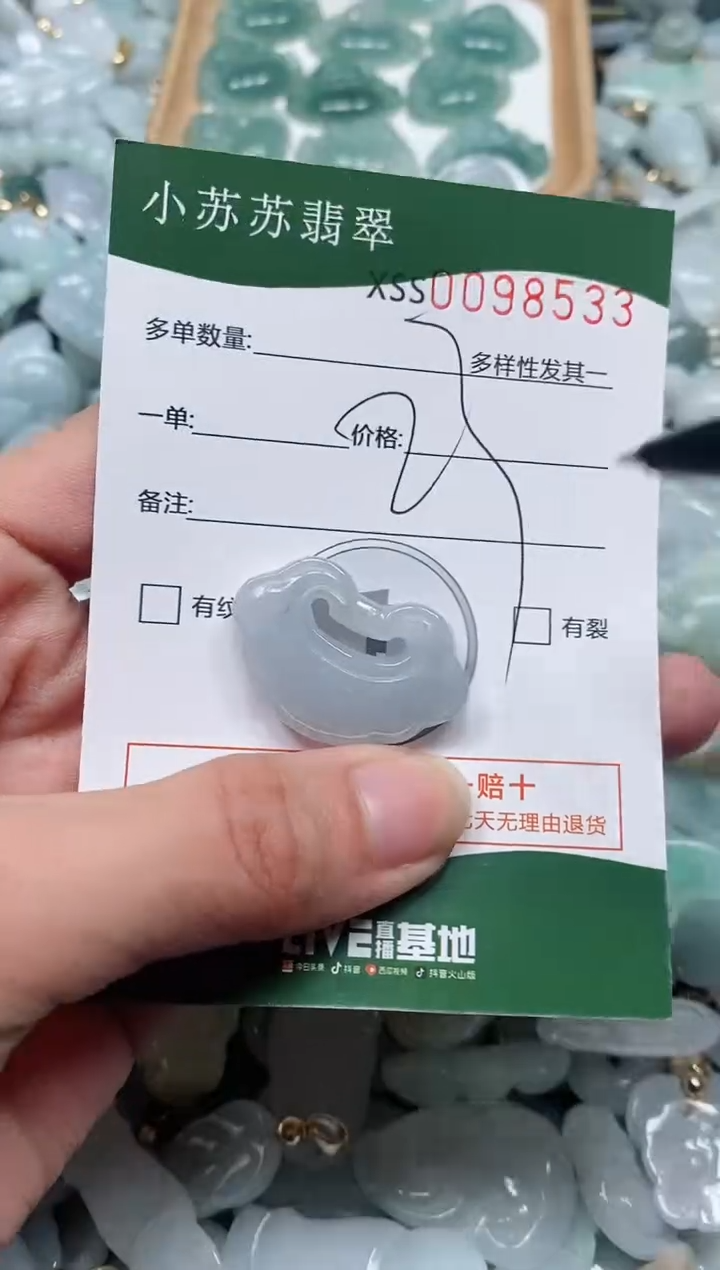 【闪购商品】翡翠颈饰未镶嵌闪购商品0098533