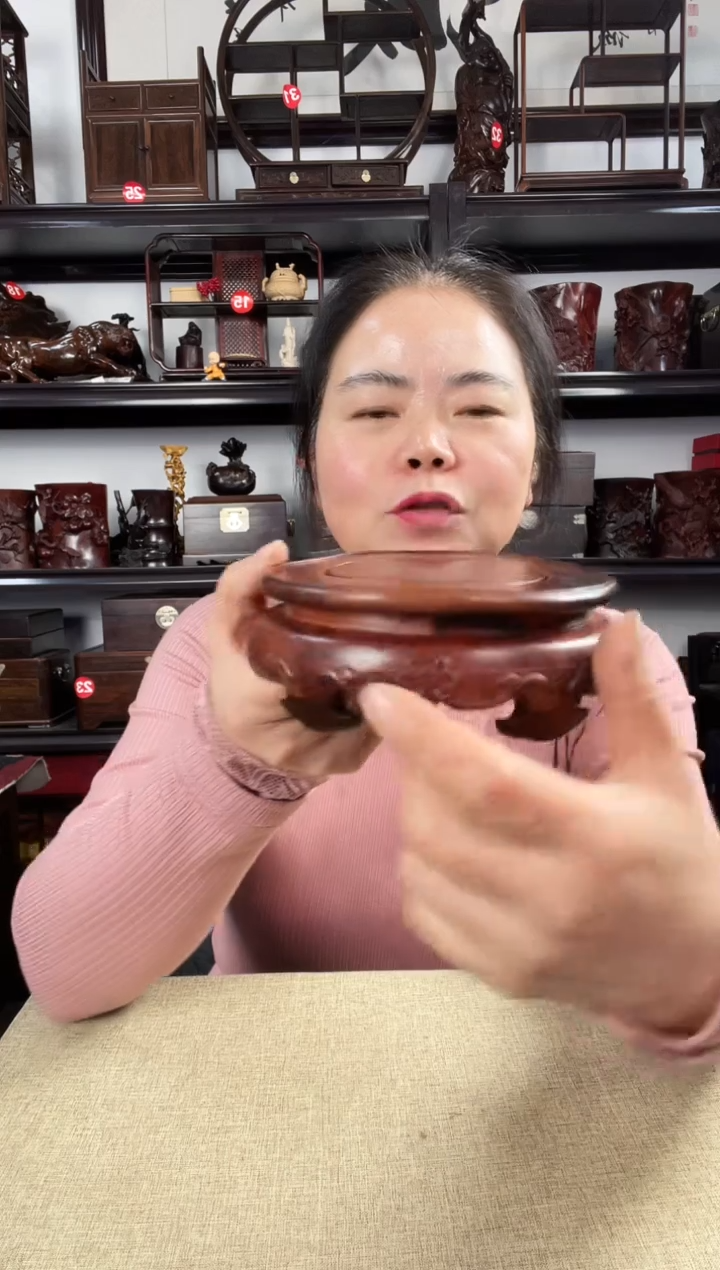 木649瑕疵老李红木工艺品