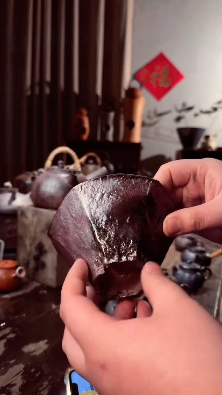 【闪购商品】壶柴烧纯手工手作六角壶承