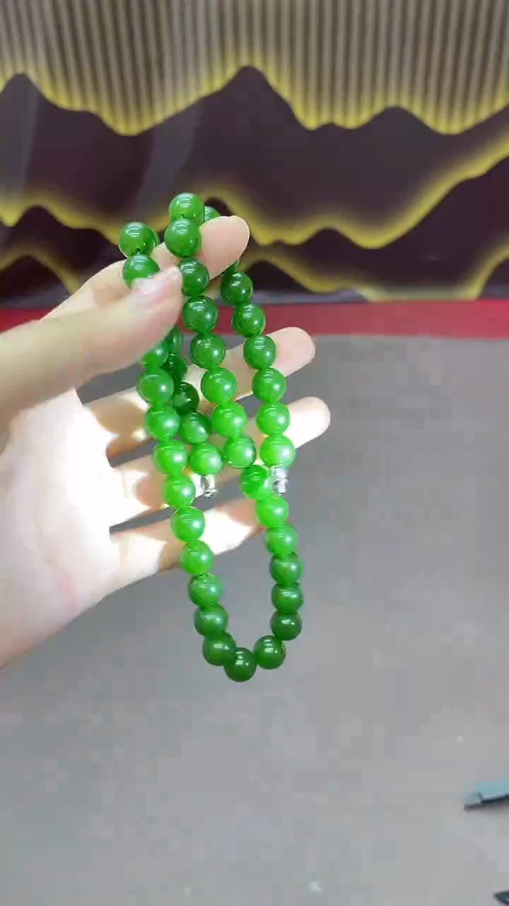 【闪购商品】和田玉（碧玉）颈饰未镶嵌锁骨链吊坠
