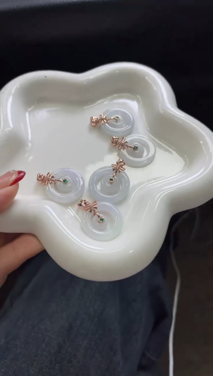 【闪购商品】翡翠颈饰银S925镶嵌Y80 /多样性发一件/配绳子