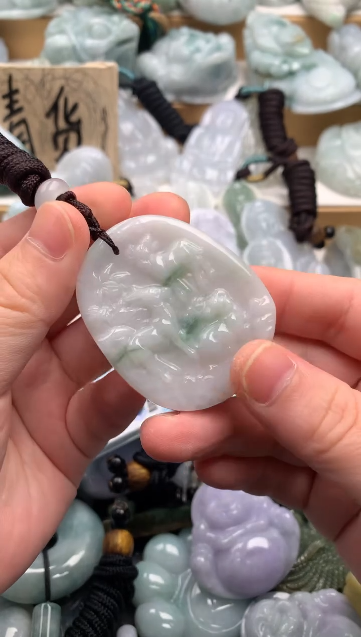 吊坠(不含链)未镶嵌翡翠1