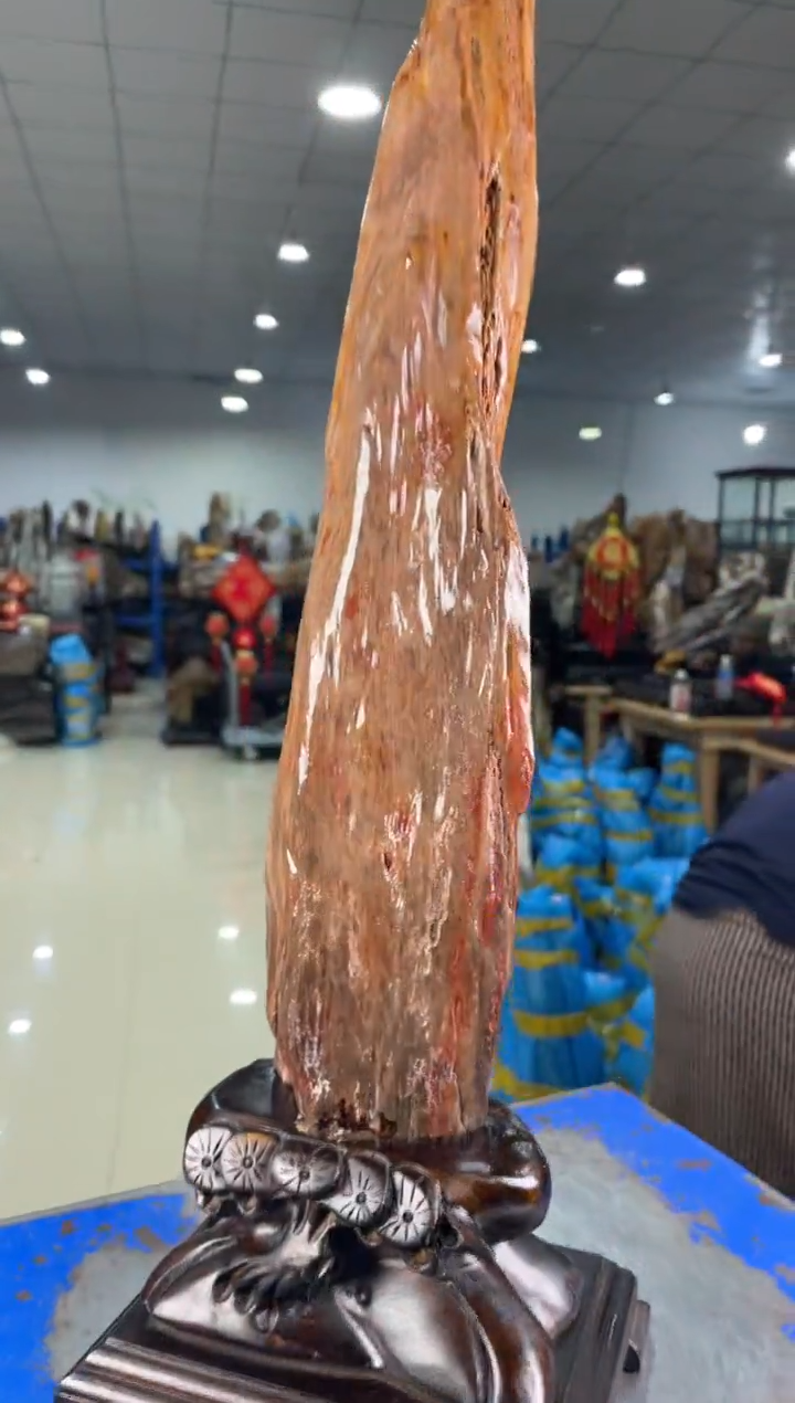 【闪购商品】硅化玉摆件未镶嵌11