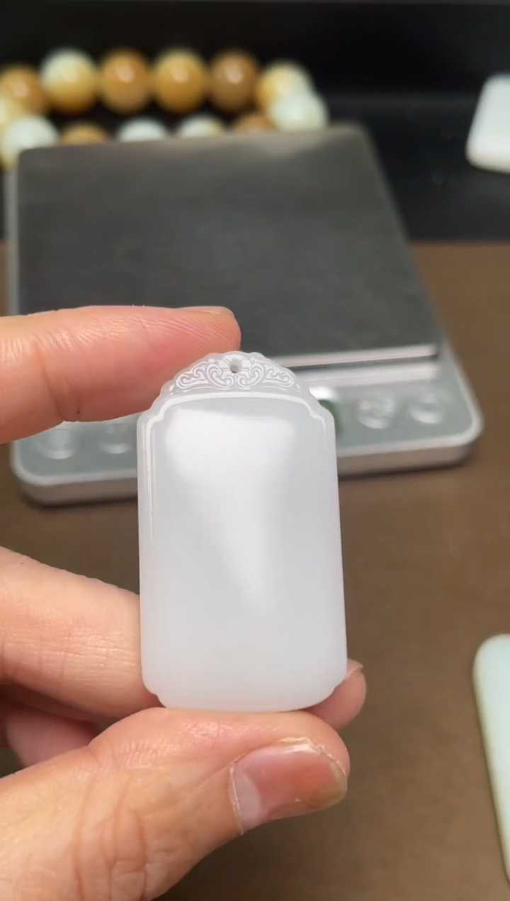 颈饰未镶嵌和田玉34