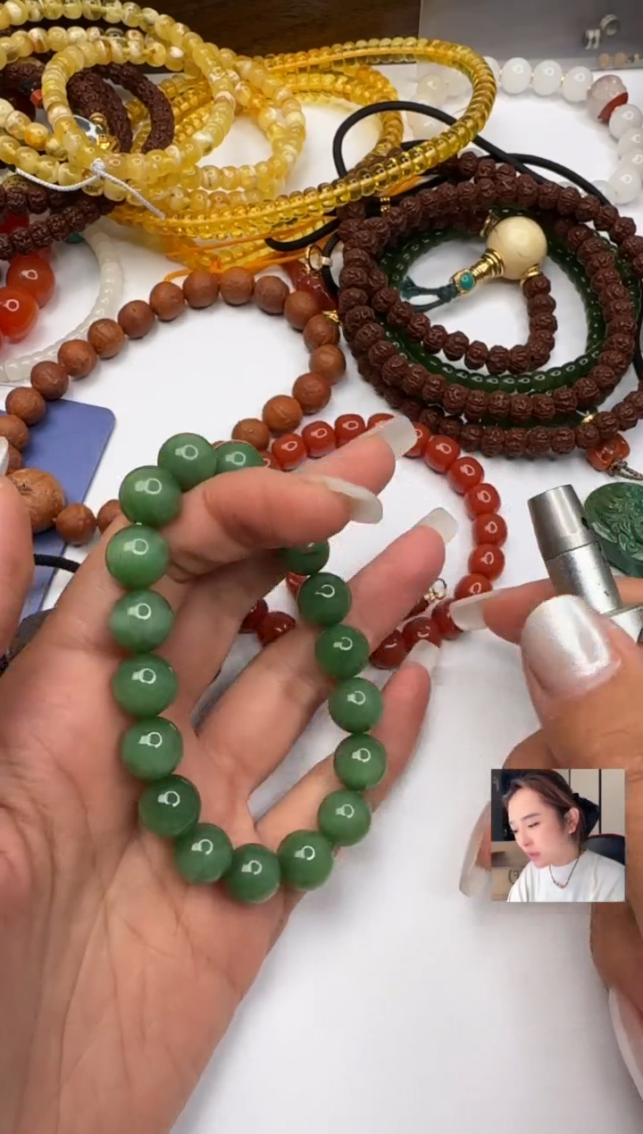 手串未镶嵌和田玉和田玉手串
