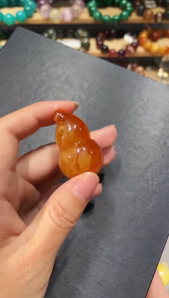 手链蜜蜡未镶嵌和*蜜蜡葫芦