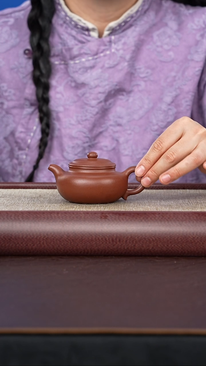 紫砂茶壶供春道婷婷紫砂9