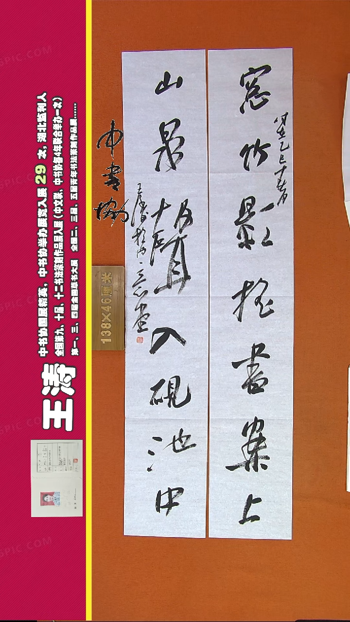【闪购商品】书法379C王涛书法作品