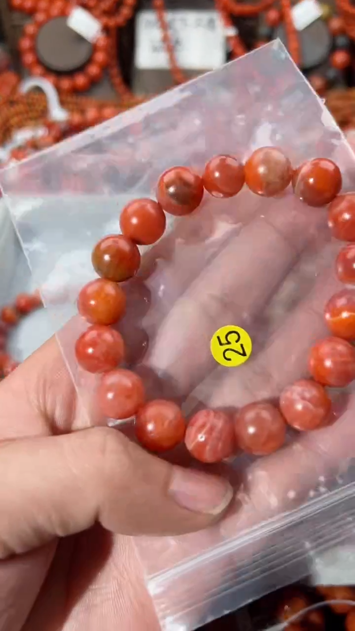 【闪购商品】南红玛瑙手串未镶嵌12