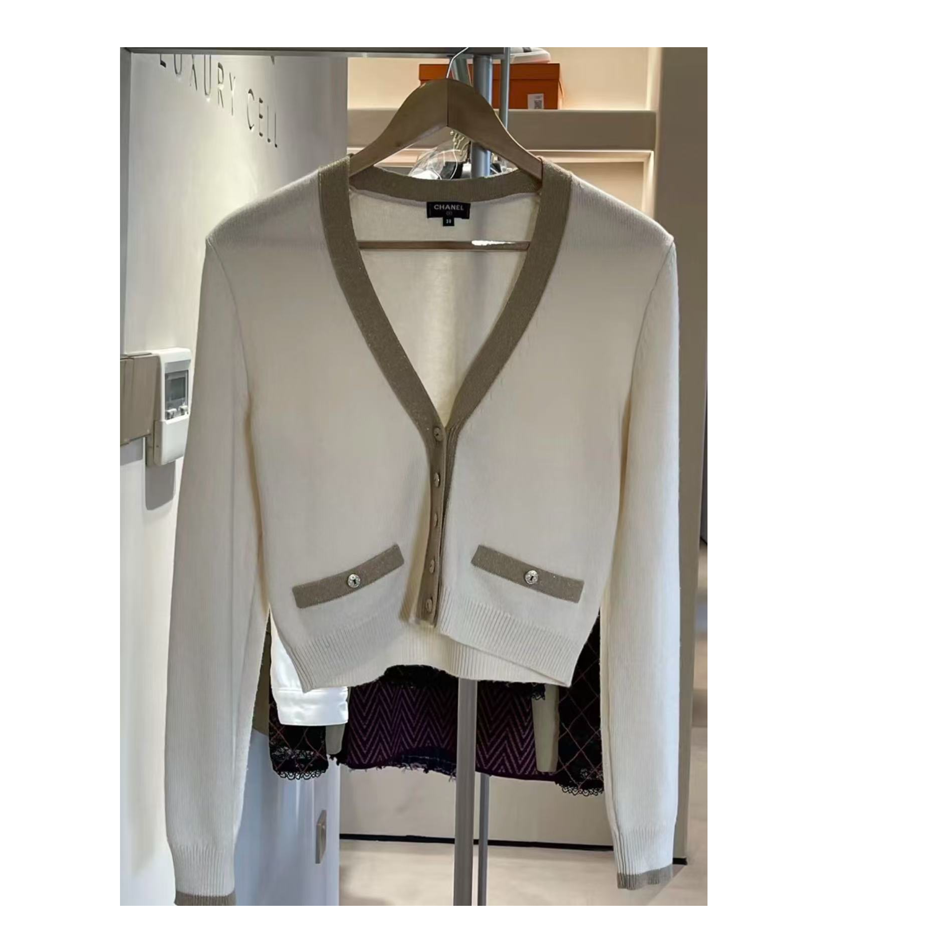 未使用 Chanel/香奈儿 双双臻选/ck80419/香奈儿开衫/36