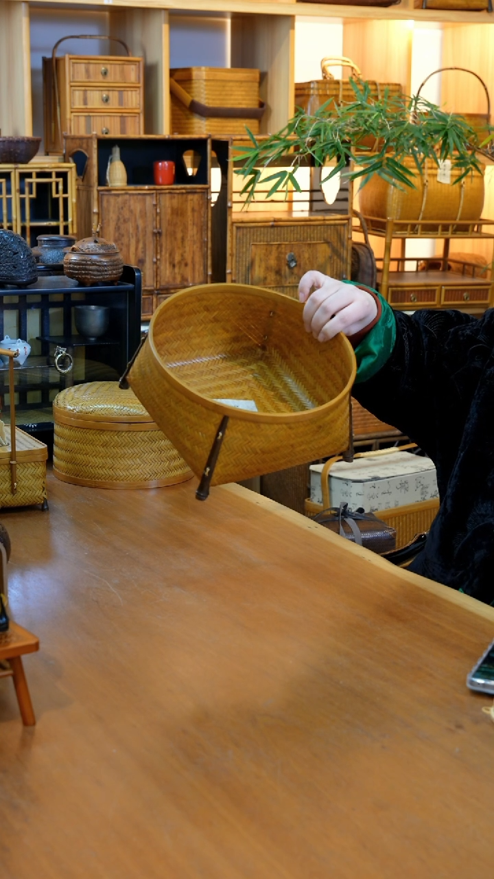 【闪购商品】竹篓精美竹器竹篓