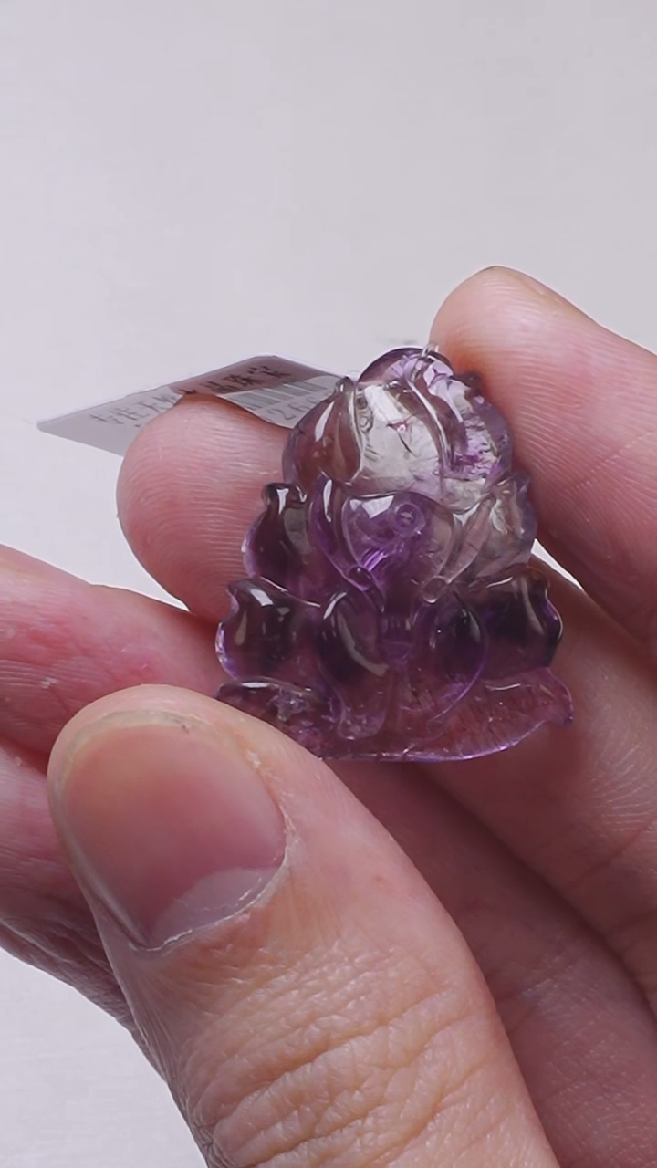 未镶嵌手链水晶A006紫超狐仙吊坠-多样性发其一