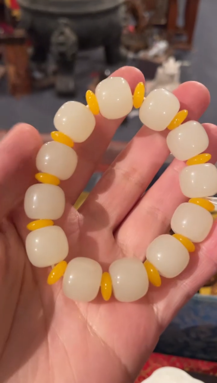 【闪购商品】和田玉挂件未镶嵌和黄桶川