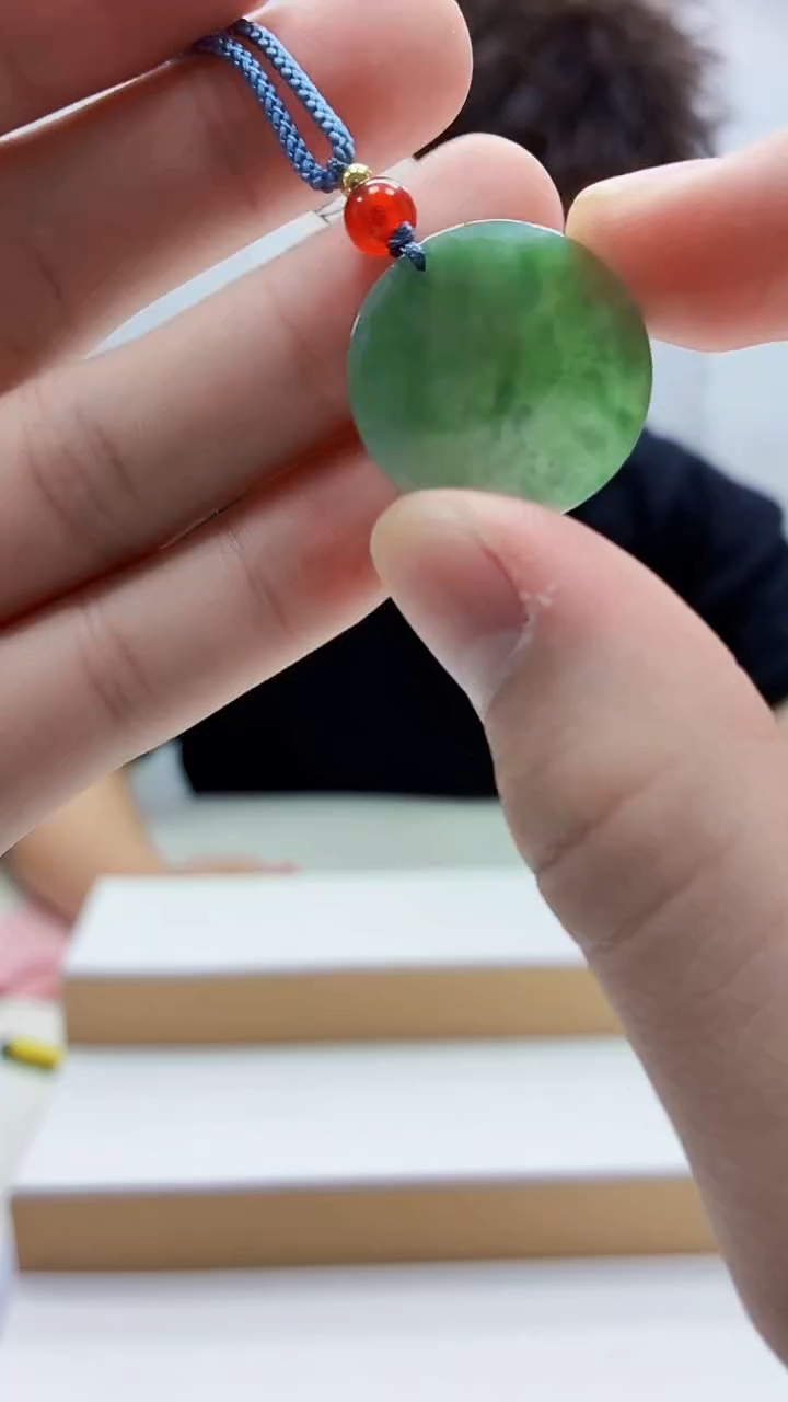 未镶嵌定制翡翠4688bb-毛货挂件15