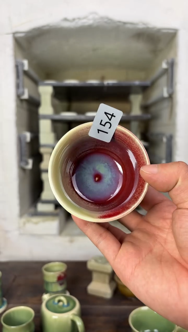 【闪购商品】摆件钧瓷窑变精品茶器